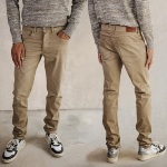 Jean beige Freeman T Porter Jimmy Saloon Kelp