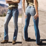 Jeans bootcut femme Freeman T Porter Betsy Frenesia