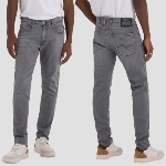 Jeans Replay anbass slim gris