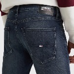 Jeans Tommy Hilfiger homme Scanton slim Denim Dark