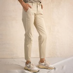 Pantalon chino Freeman T Porter Claudia beige