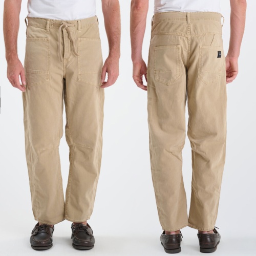 Pantalon Workwear Le Temps des Cerises homme Hobo beige