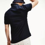 Polo noir Tommy Jeans pour homme