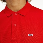 Polo rouge Tommy Hilfiger homme