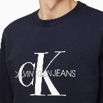 Sweat Calvin Klein Ck Jeans homme bleu marine