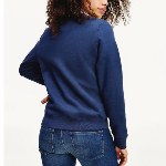 Sweat femme Tommy Hilfiger Jeans bleu marine