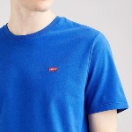 T Shirt Levis homme Original Tee bleu logo Levi's brodé