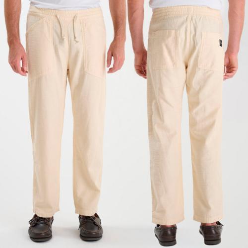 Pantalon beige Le Temps des Cerises homme Milak Summer