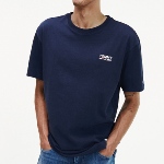 T Shirt Tommy Jeans homme bleu marine