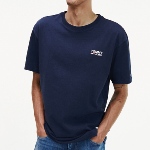 T Shirt Tommy Jeans homme bleu marine
