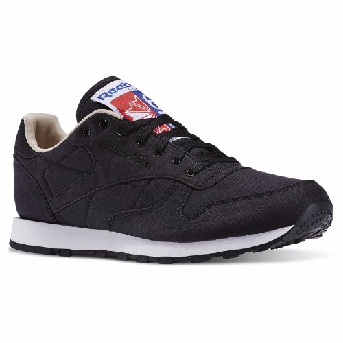 Chaussures Reebok Classics modèle Leather Clean 6 noir