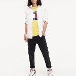 Chemise blanche Tommy Jeans homme