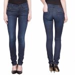 Jean femme Freeman T Porter Alexa Slim flexy dark blue