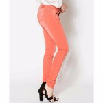 Jean femme Freeman T Porter Coralie Magic Color orange