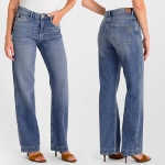 Jeans coupe droite taille haute femme Le Temps des Cerises 323 w2204