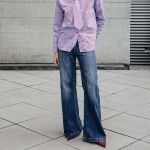 Jeans Flare Freeman T Porter Jessy Rally Dark