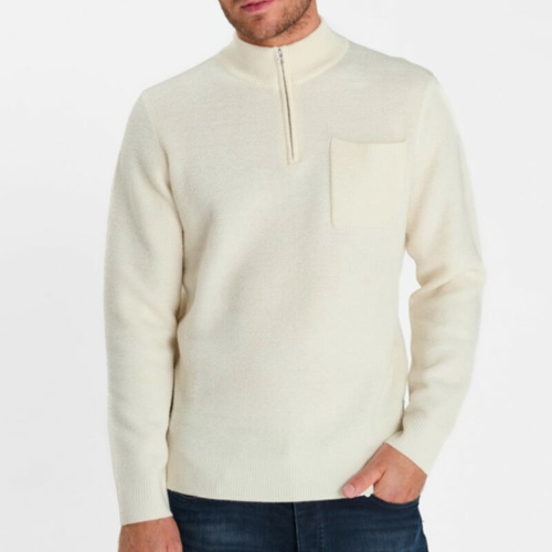 Pull col montant zippé Le Temps des Cerises Favo