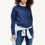 Sweat femme Tommy Hilfiger Jeans bleu marine