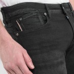 Jogg Jeans Le Temps des Cerises homme 711 noir W5189