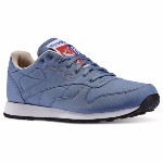 Chaussures Reebok Classics modèle Leather Clean 6 bleu