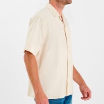 Chemise manches courtes Le Temps des Cerises Sulo beige