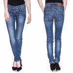 jeans Freeman T Porter femme coupe super slim modèle Coreena Niagara