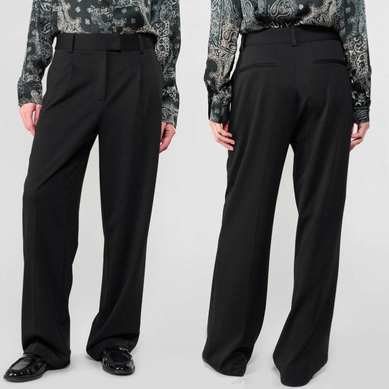 Pantalon noir le temps des cerises outlet