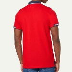 Polo Tommy Hilfiger Jeans homme rouge