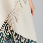 Poncho Le Temps des Cerises Pili beige cream