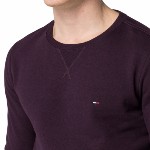 Sweat Tommy Hilfiger homme modèle Henry couleur Potent Purple