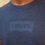 T Shirt Levis homme Graphic Tee bleu naval