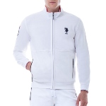 Veste zippé Us Polo Assn blanche