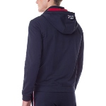 Veste zippé capuche Us Polo Assn bleu marine