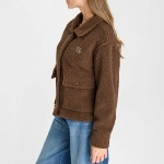 Veste sherpa Le Temps des Cerises femme Floriane bear