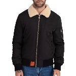 Blouson pilote Bombers Original Versmold noir