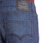 Jean Levis 511 pour homme coupe slim modérée délavage Indigo Vintage Worn