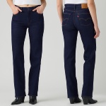 Jean Levi's ® femme 723 High Rise straight brut coupe droite taille haute
