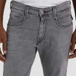 Jeans Replay anbass slim gris