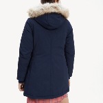 Manteau Tommy Hilfiger femme bleu marine