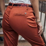 Pantalon chino Freeman T Porter femme Claudia Felicita picante