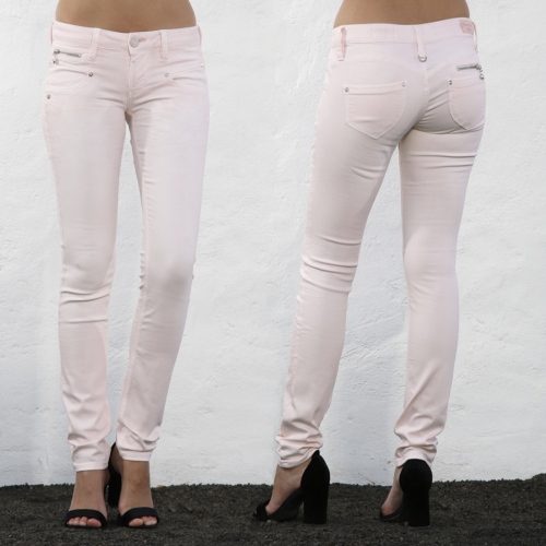 Jean femme Freeman T Porter Alexa Slim rose pâle