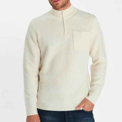 Pull col montant zippé Le Temps des Cerises Favo