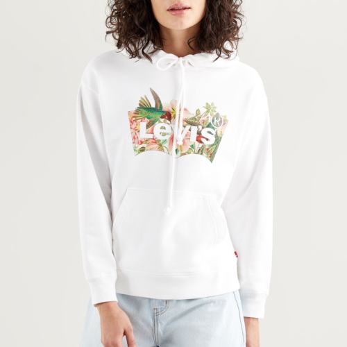Sweat femme Levi's ® Hummingbird Batwing blanc