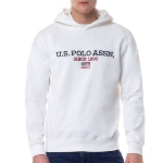 Sweat capuche Us Polo Assn blanc