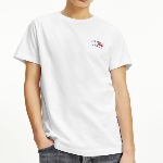 Tee Shirt blanc Tommy Jeans pour homme