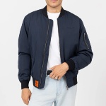 Veste Blouson Bombers Original Max bleu marine navy