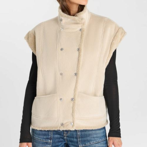 Gilet en velours Le Temps des Cerises Malia