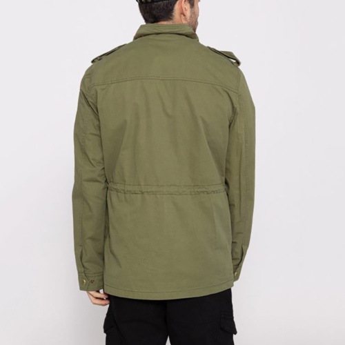 Veste Sur Chemise En Coton Kaki Bérénice Taille 40, Occasion Très Bon état