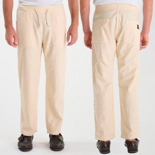 Pantalon beige Le Temps des Cerises homme Milak Summer
