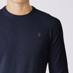 Pull Us Polo Assn en laine bleu marine